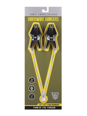 Fort Troff Hardwire Hanger Nipple Clamps - Black