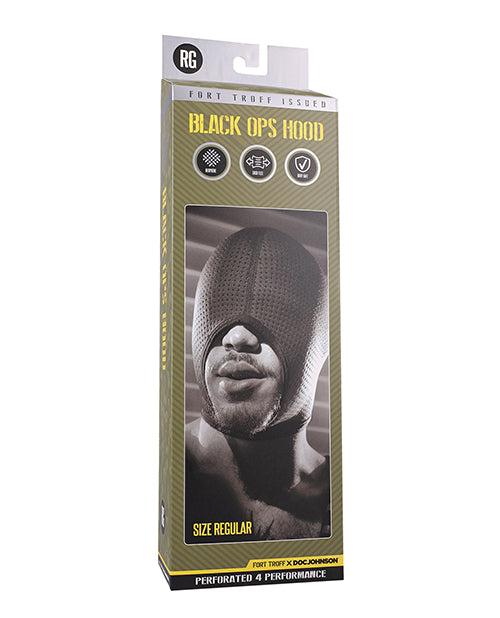 Fort Troff Black Ops Hood – Regular, Black