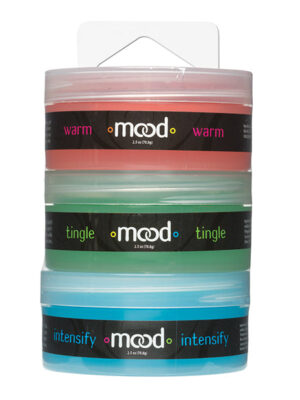 Mood Lube Kissable Foreplay Gels - 2 oz Asst. Flavors Pack of 3