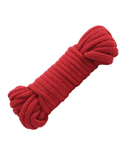 Japanese Style Bondage Cotton Rope - Red - Image 4