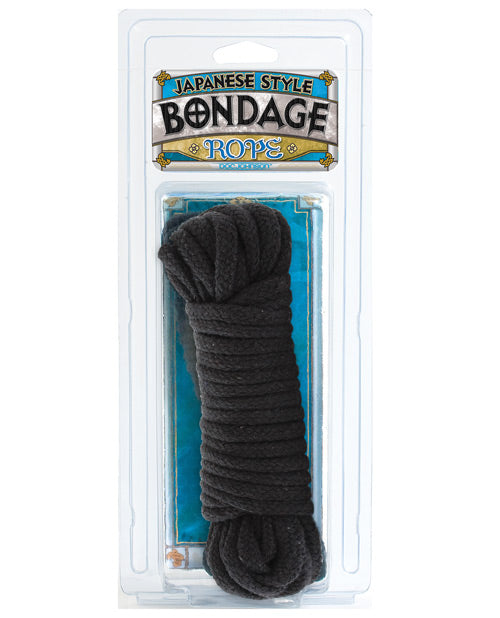 Japanese Style Bondage Cotton Rope – Black