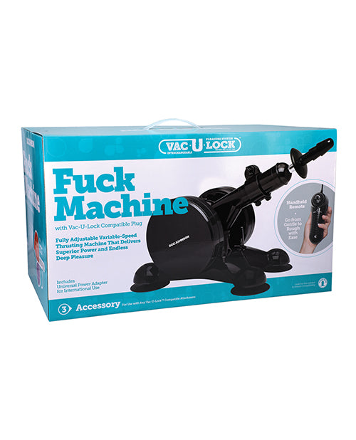 Vac-U-Lock Fuck Machine – Black