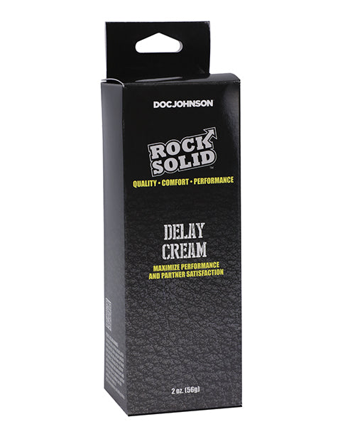 Rock Solid Delay Cream – 2 oz