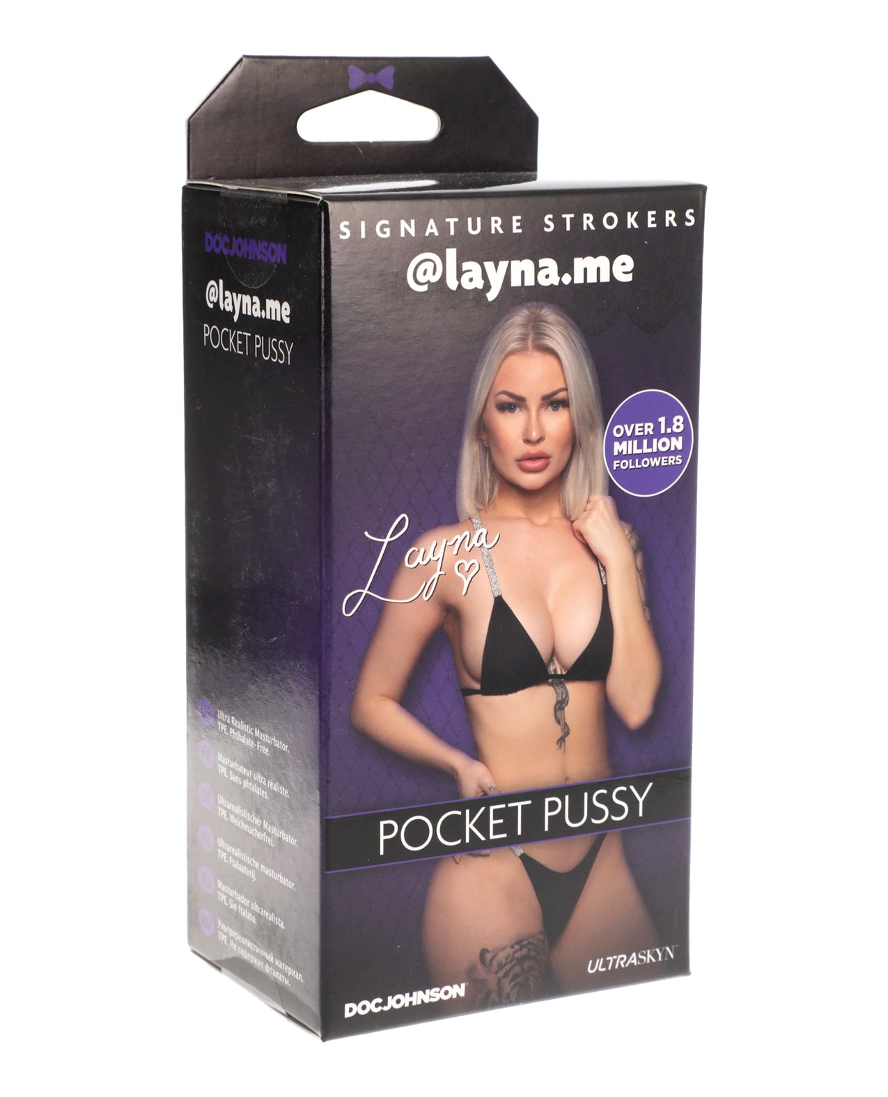 Signature Strokers Girls of Social Media ULTRASKYN Pocket Pussy – @layna.me