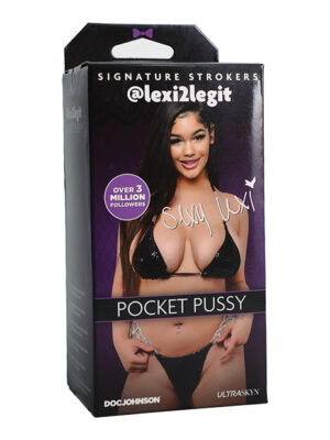 Signature Strokers Girls of Social Media ULTRASKYN Pocket Pussy - @lexi2legit