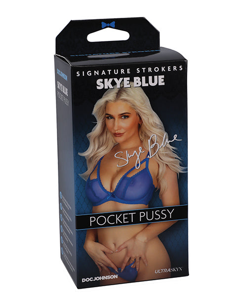 Signature Strokers ULTRASKYN Pocket Pussy – Skye Blue