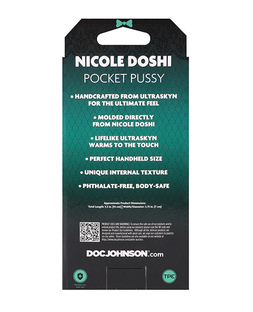 Signature Strokers ULTRASKYN Pocket Pussy - Nicole Doshi, Vanilla - Image 4