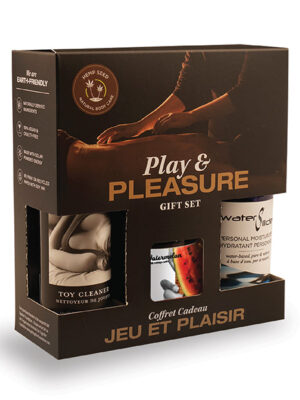 Earthly Body Play & Pleasure Gift Set - Asst. Watermelon