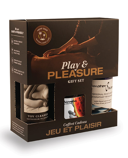 Earthly Body Play & Pleasure Gift Set – Asst. Watermelon