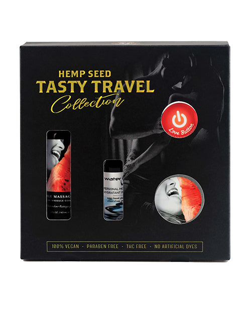 Earthly Body Hemp Seed Tasty Travel Collection – Watermelon