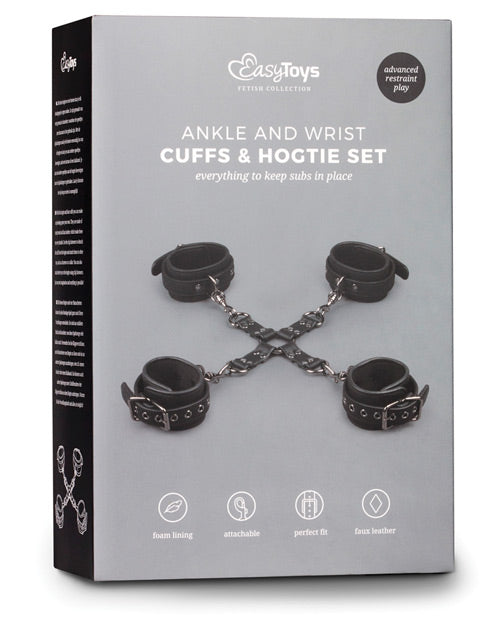 Easy Toys Hogtie w/Hand & Anklecuffs – Black