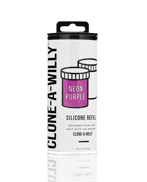 Clone-A-Willy Silicone Refill – Neon Purple