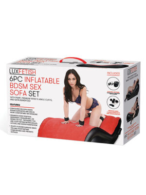 Lux Fetish 6 pc Inflatable BDSM Sex Sofa Set