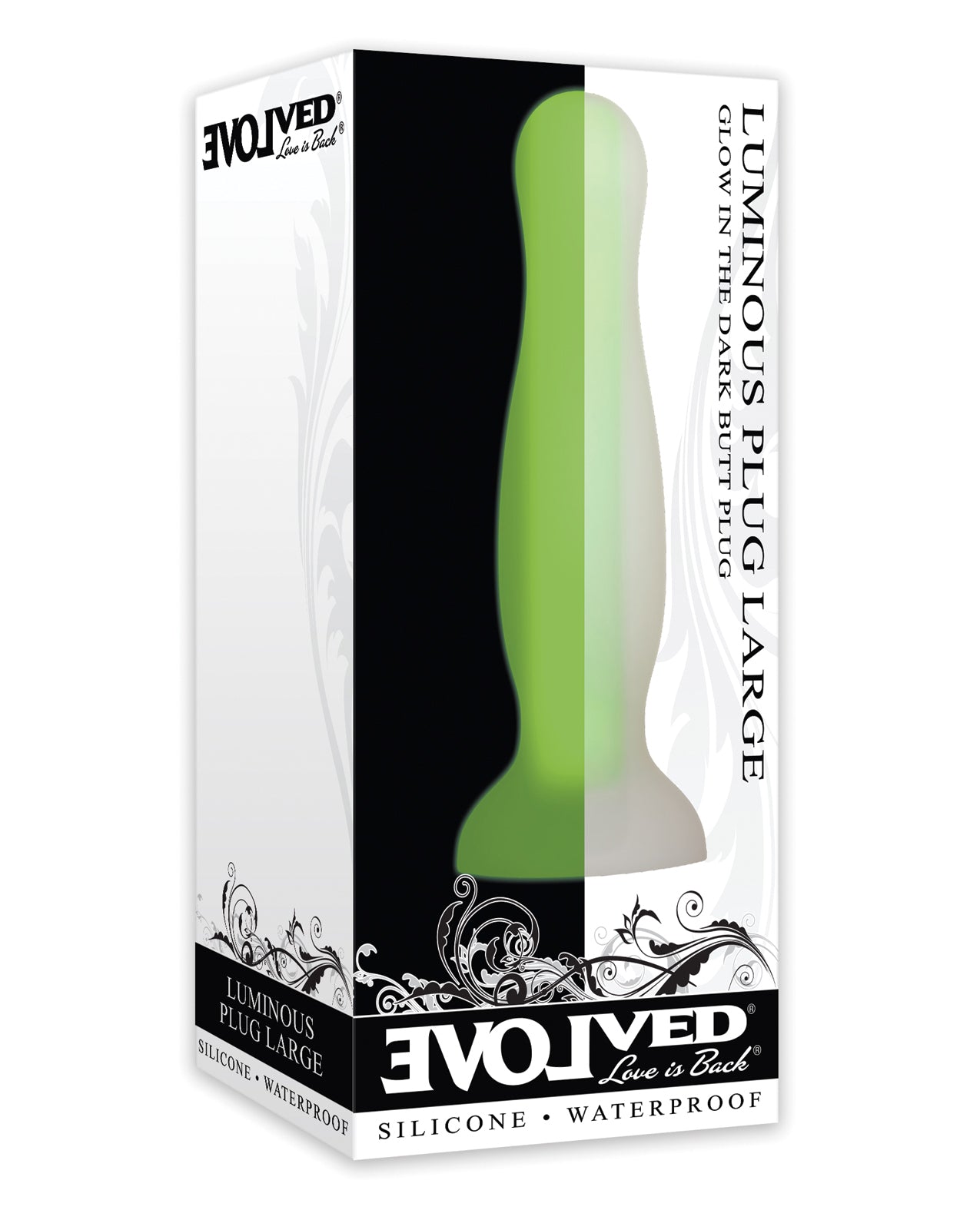 Evolved Luminous Anal Plug Large – Green