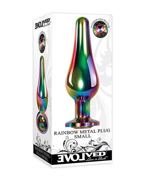 Evolved Rainbow Metal Plug – Small