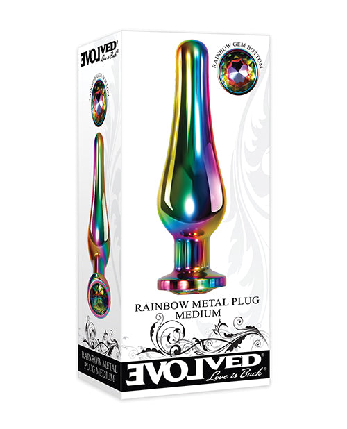 Evolved Rainbow Metal Plug – Medium