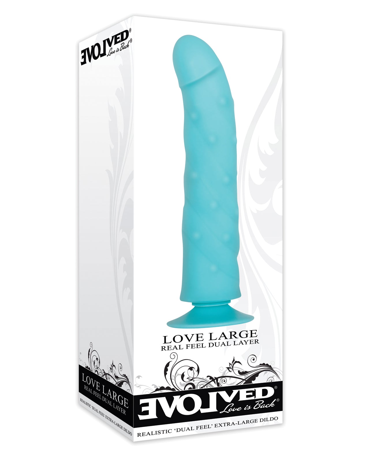 Evolved Love Large Dildo – Blue