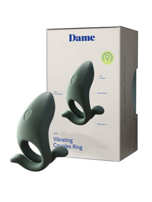 Dame Hug Vibrating Couples Ring - Steel