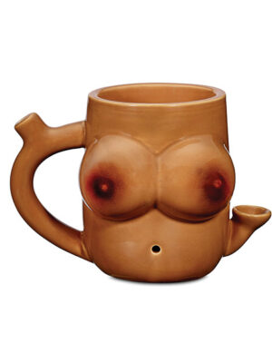 Fashioncraft Novelty Mug - Boobs Brown