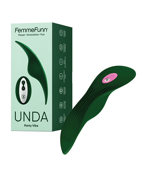 Femme Funn Unda Thin Panty Vibe – Dark Green