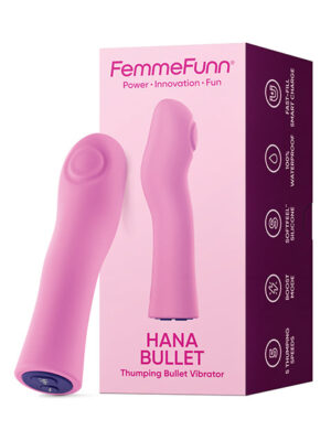 Femme Funn Hana Fingerlike Thumping Bullet - Pink