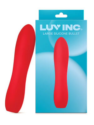 Luv Inc. Large Silicone Bullet - Red