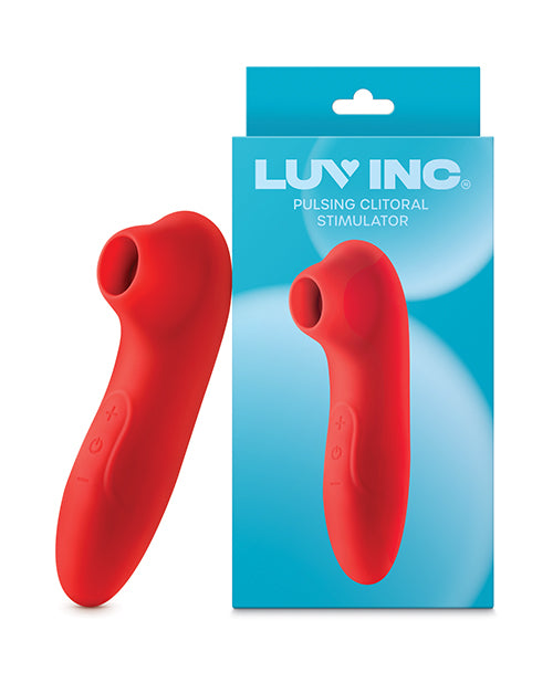 Luv Inc. Pulsing Clitoral Stimulator – Red