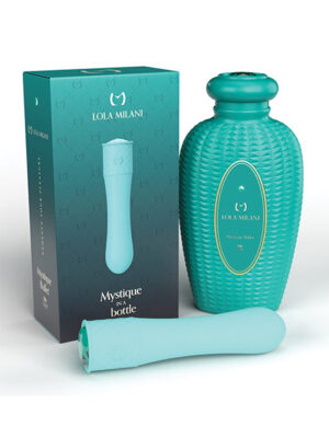 Lola Milani Mystique Bullet w/Emerald Bottle - Teal