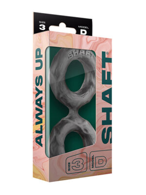 Shaft Double C-Ring - Large Gray