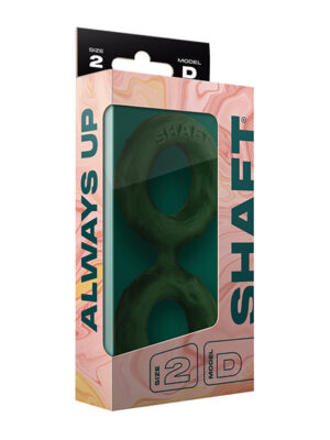 Shaft Double C-Ring - Medium Green