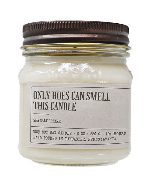 Only Hoes Can Smell This Candle – Funny Candle 8 oz Soy Wax