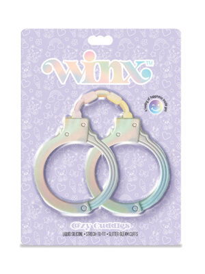 WINX Cozy Cuddles Silicone Handcuffs - Multi-Color