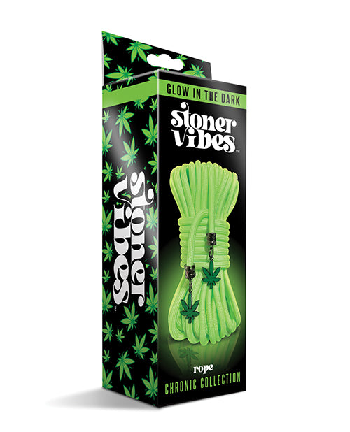 Stoner Vibes Glow in the Dark Rope – Green