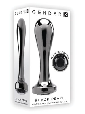 Gender X Black Pearl Plug - Black