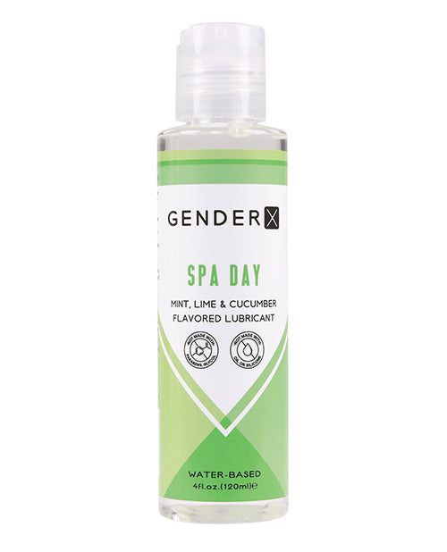 Gender X Flavored Lube – 4 oz Spa Day