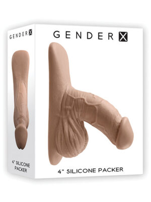 Gender X 4" Silicone Packer - Tan