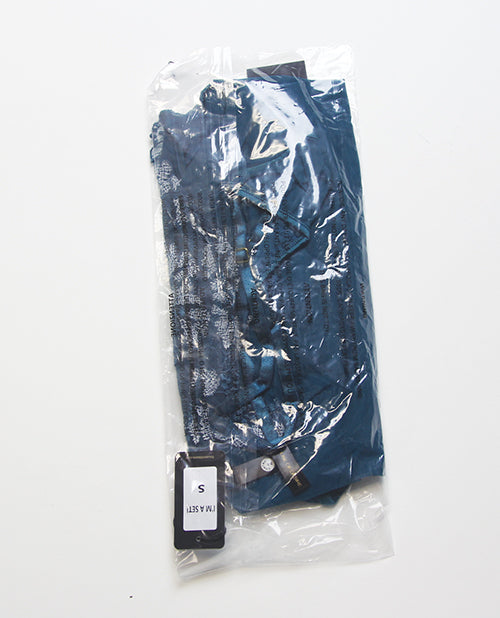 Nova Lace & Mesh Babydoll w/G-String 2 pc Set - Jade Blue 1X/2X - Image 13