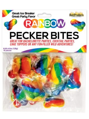 Rainbow Pecker Bites Candies