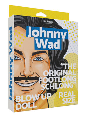 Johnny Wad w/Large Penis Blow Up Doll