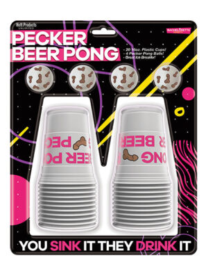 Pecker Beer Pong Balls - 4 pk