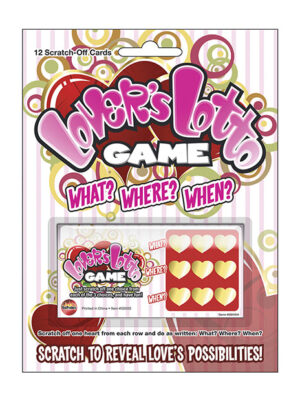 Lovers Lotto Game Scratch & Play Sex Game
