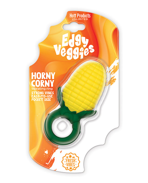 Edgy Veggies Corn Holder Vibe Ring Liquid Silicone – Multi-Speed