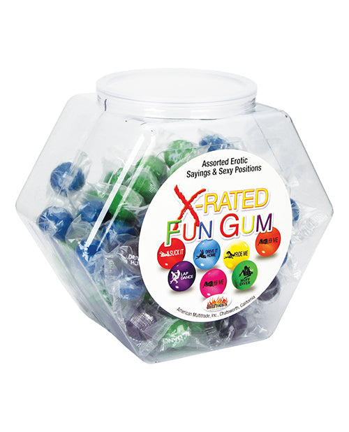 X-Rated Fun Gum Fishbowl – Asst. Bowl of 90