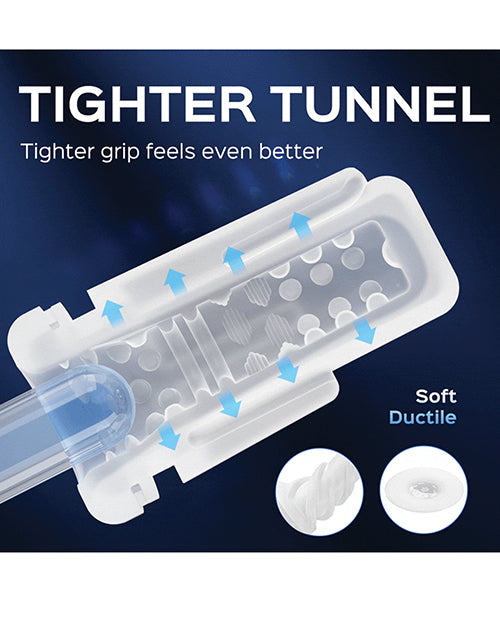 Sky Intense Suction & Vibration Blowjob Machine - White - Image 8