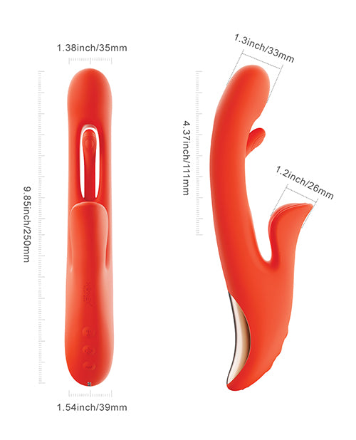 Tressa App-Enabled Tapping Vibrator G-Spot and Clitoris Stimulation - Image 4