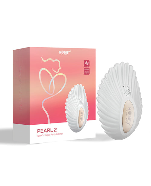 Pearl 2 App-Controlled Panty Vibrator - White - Image 5