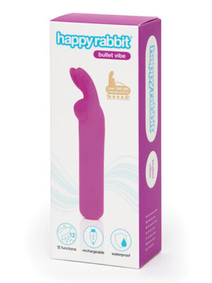 Happy Rabbit Rechargeable Bullet - Purple