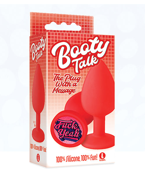 The 9’s Booty Talk Fuck Yeah Plug – Red