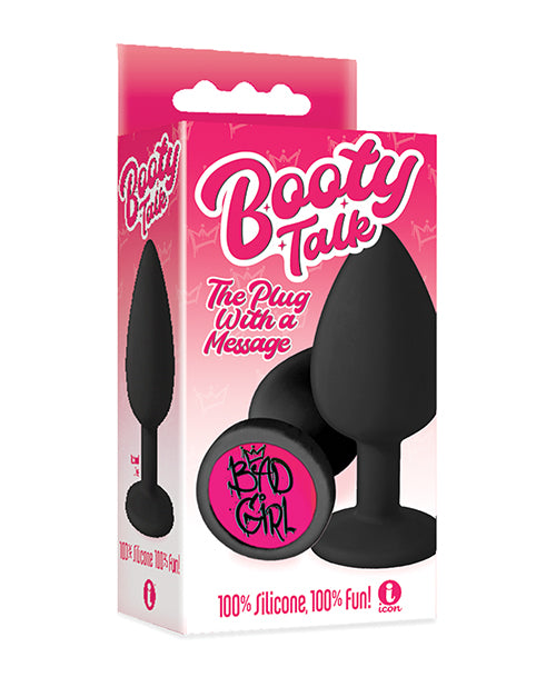 The 9’s Booty Talk Bad Girl Plug – Black