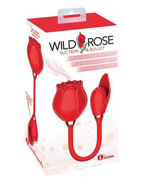 Wild Rose & Bullet Vibrator – Red